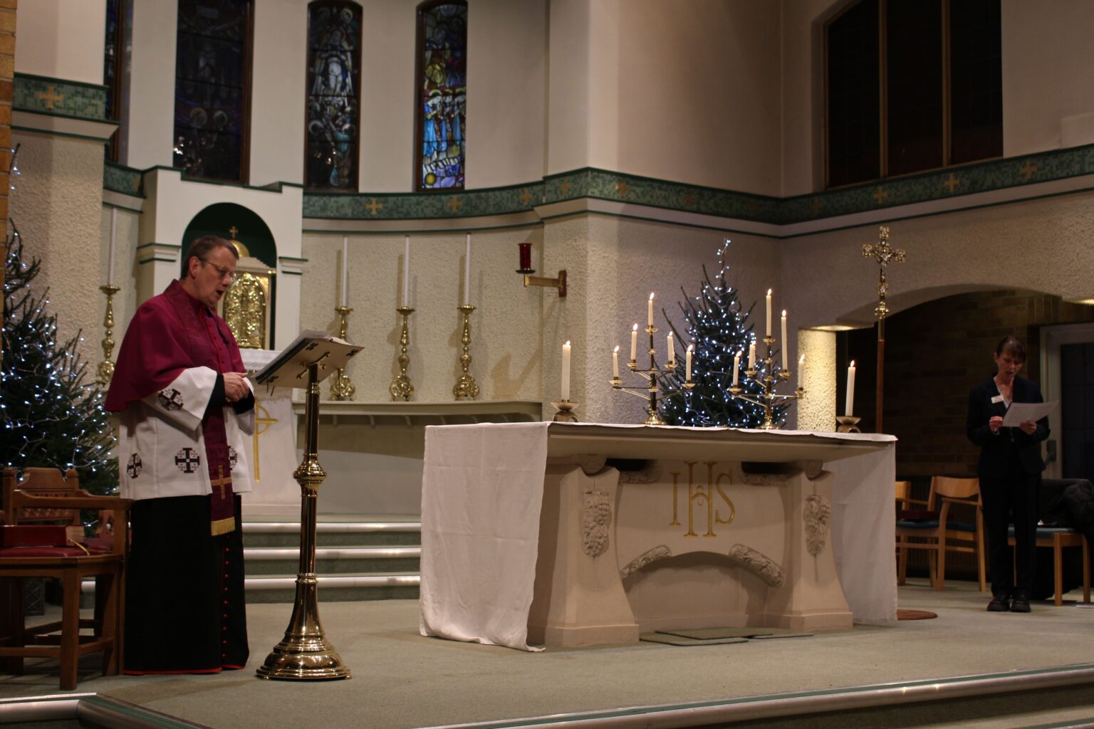 Light up a life service at Immaculate Heart