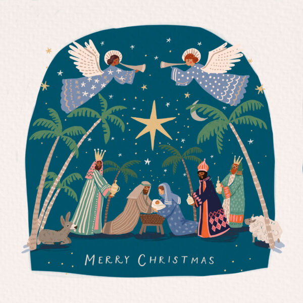 Angels at the Manger