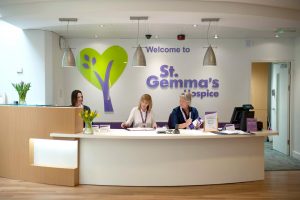 St Gemma's Hospice Reception