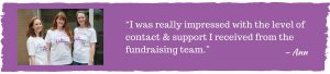 Sponsored Challenge Fundraising Support Quote