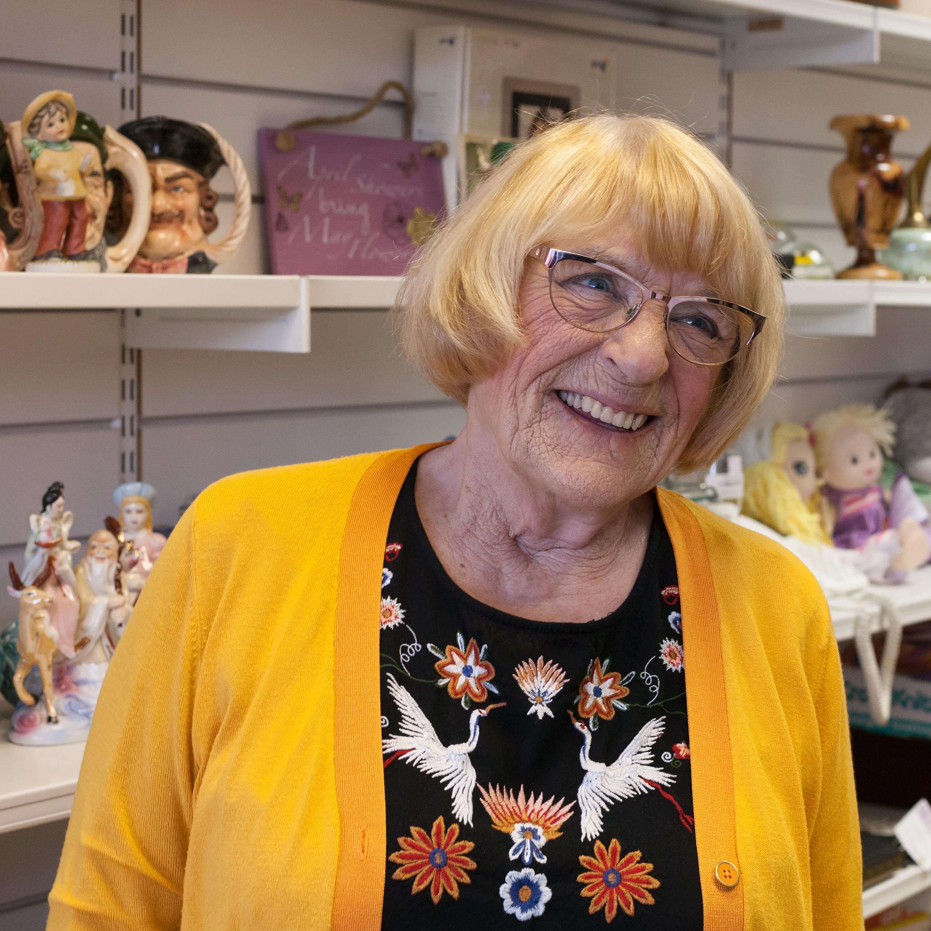 Kathleen, Shop Manager at Harehills since 1984