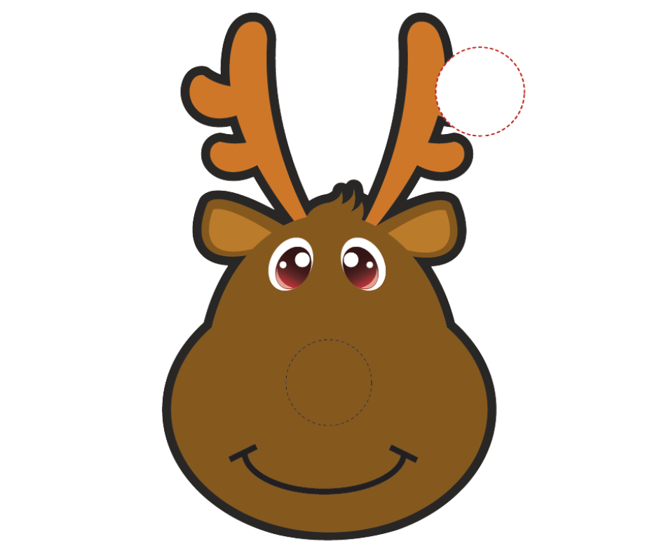 Pin the Nose on Rudolph