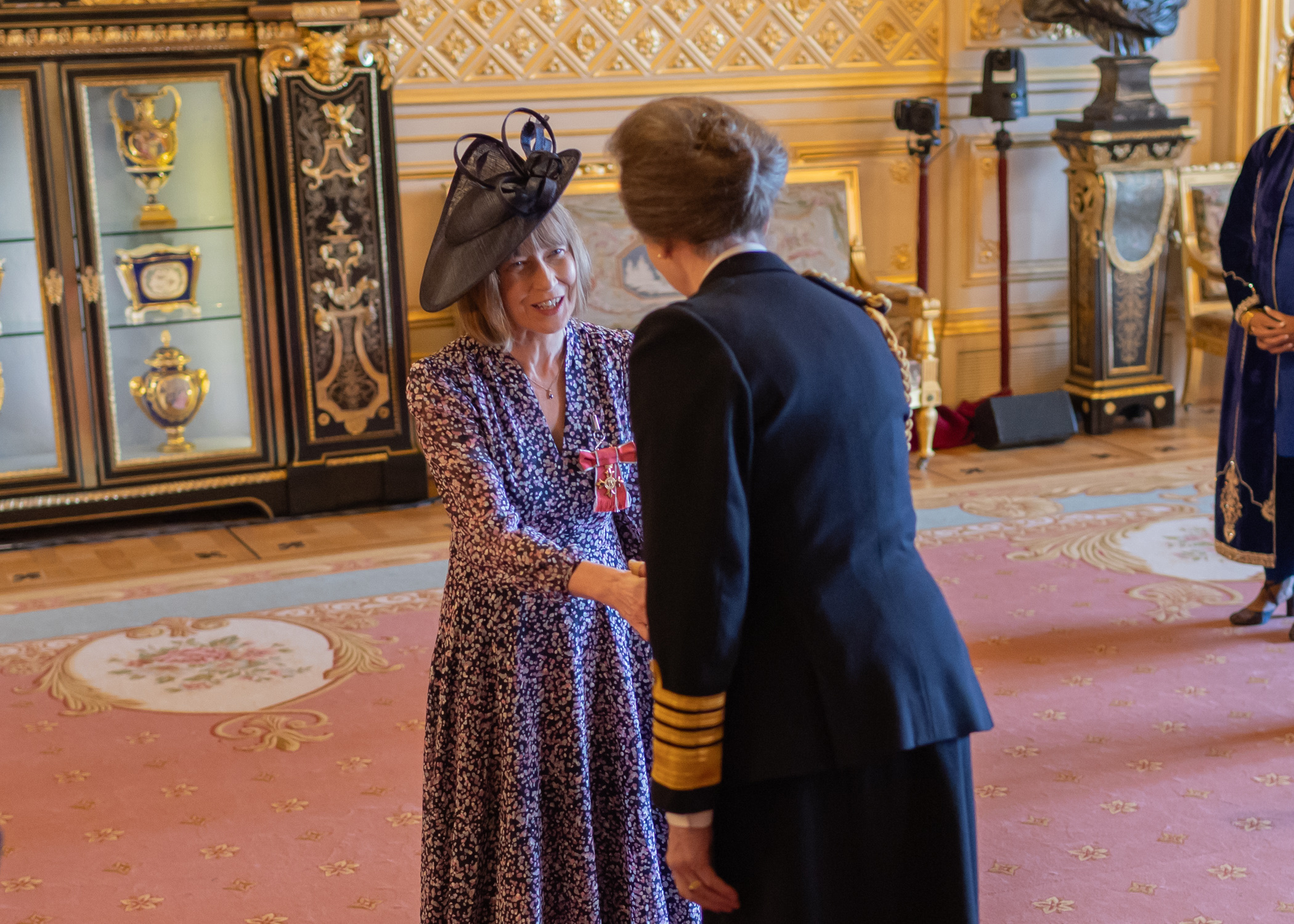 Chief Executive, Kerry Jackson, receives OBE at Windsor Castle